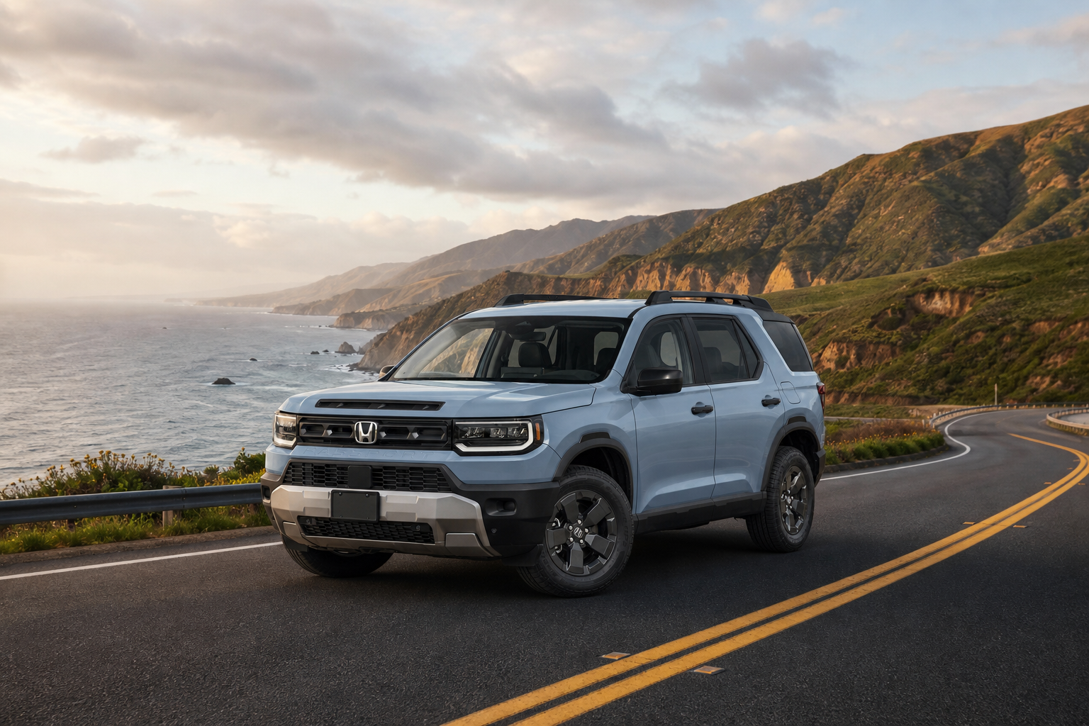 2026 Honda Passport RTL in Sonic Gray Pearl