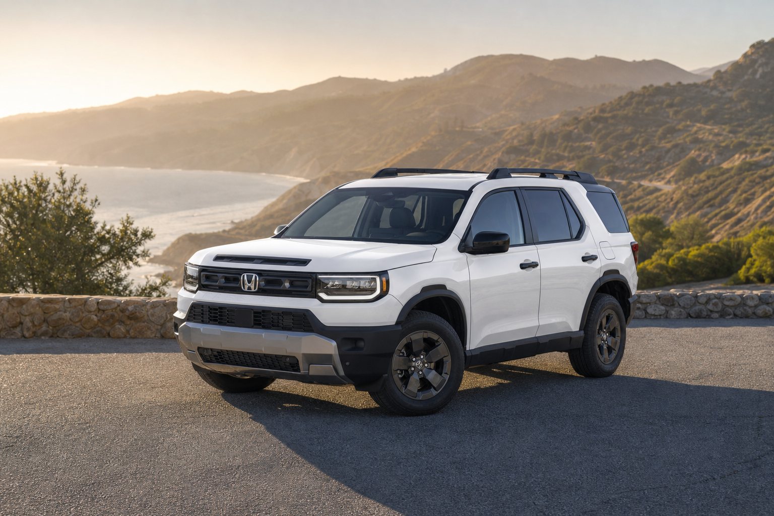 2026 Honda Passport RTL in Platinum White Pearl