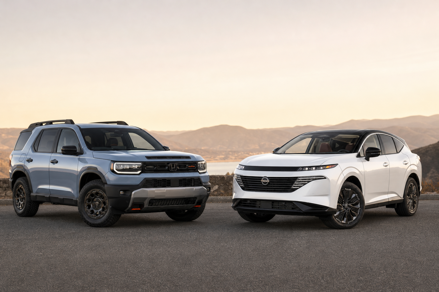 Honda Passport TrailSport Blackout vs Nissan Murano Platinum